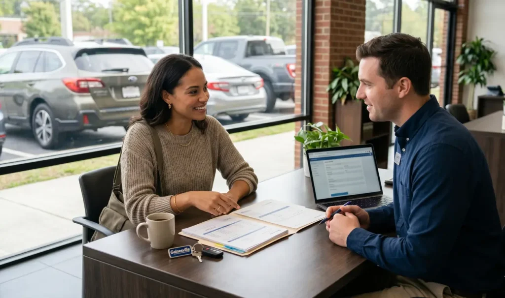 Need self employed proof of income car loan documents? Learn what bank statements, 1099s, invoices, and records to bring before applying.