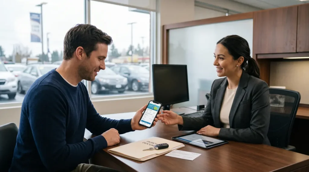Learn what insurance needed to drive off lot buyers should prepare, including proof, same-day coverage, adding a car to a policy, and avoiding delay